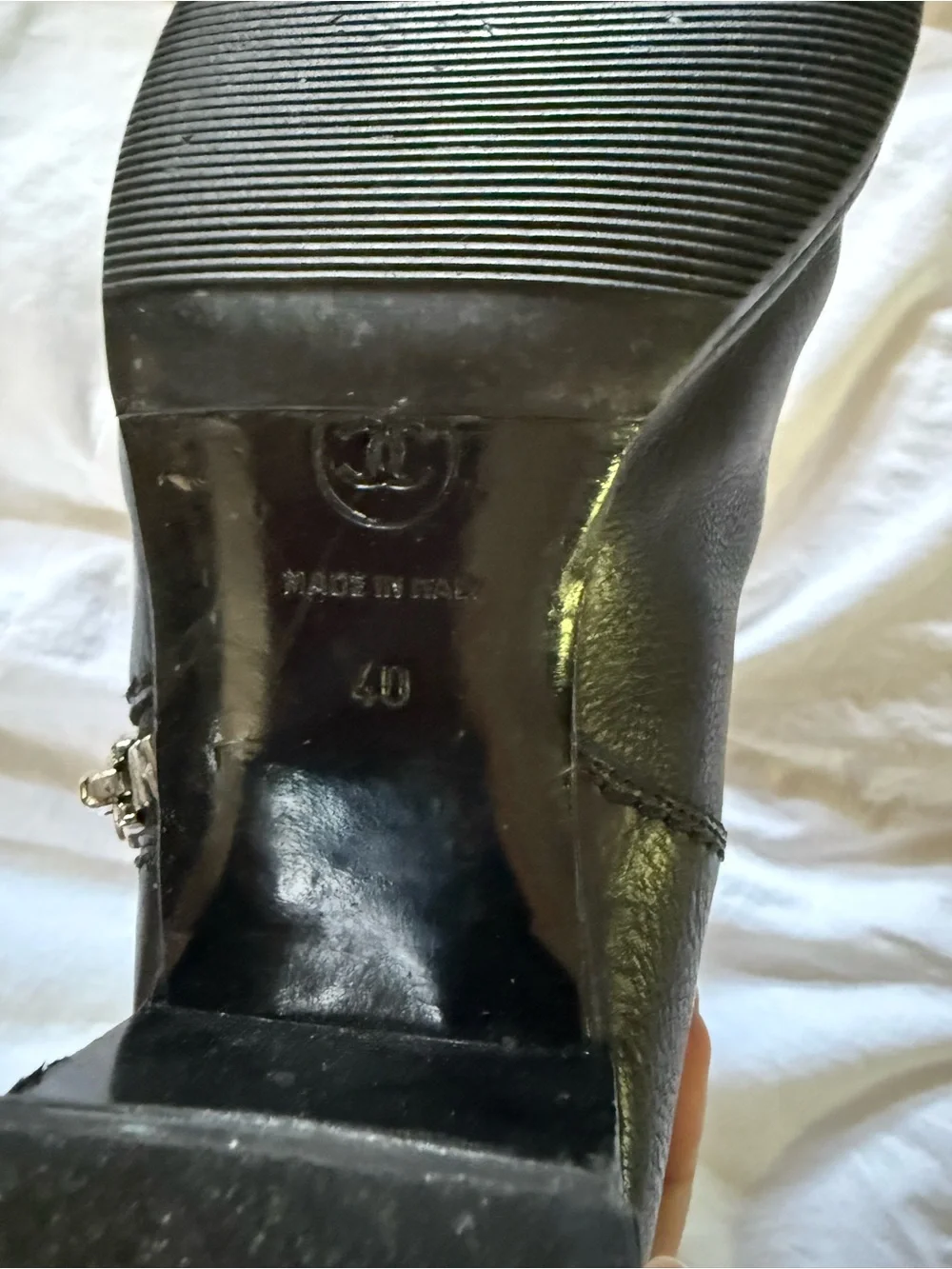 Vintage Chanel boots